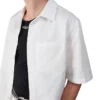 Camisas de calções com monograma branca Camisas de calções com monograma branca