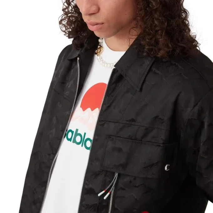Camisas de calções de manga curta com fecho em nylon com padrão camuflado Camisas de calções de manga curta com fecho em nylon com padrão camuflado