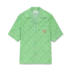 Camisas de calções em tecido de toalha com monograma Camisas de calções em tecido de toalha com monograma