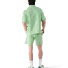 Camisas de calções em tecido de toalha com monograma Camisas de calções em tecido de toalha com monograma