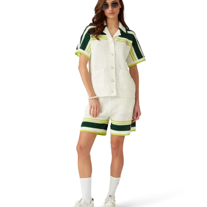 Camisas de croché Tennis Camisas de croché Tennis