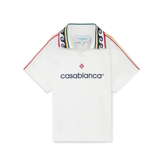 Camisas de Futebol com Monograma Jacquard