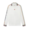 Camisas de futebol de manga comprida com monograma em jacquard Camisas de futebol de manga comprida com monograma em jacquard