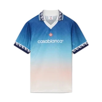 Camisas de futebol em jacquard com gradiente