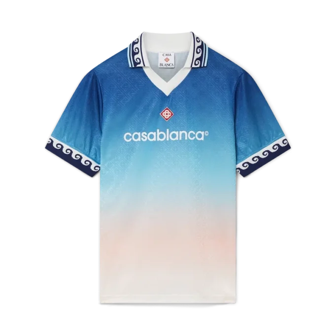 Camisas de futebol em jacquard com gradiente Camisas de futebol em jacquard com gradiente