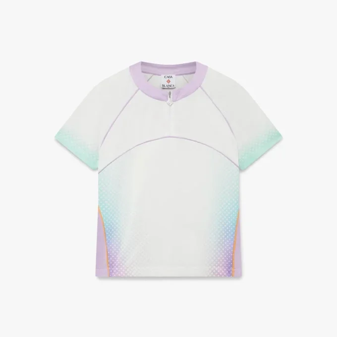 Camisas de futebol em malha de calções com gradiente de vidro