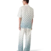 Camisas de linho com monograma em degradê Camisas de linho com monograma em degradê