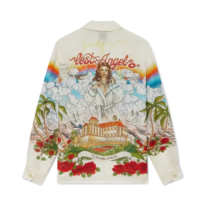 Camisas de linho de manga comprida Chateau Camisas de linho de manga comprida Chateau