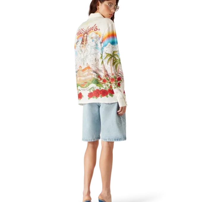 Camisas de linho de manga comprida Chateau Camisas de linho de manga comprida Chateau