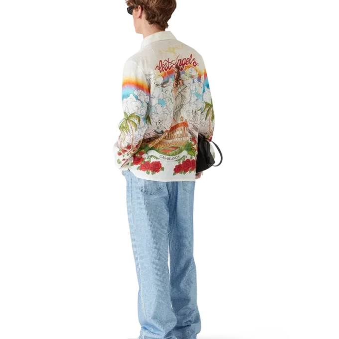Camisas de linho de manga comprida Chateau Camisas de linho de manga comprida Chateau
