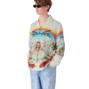 Camisas de linho de manga comprida Chateau Camisas de linho de manga comprida Chateau