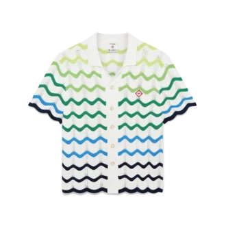 Camisas de malha de manga curta Wave