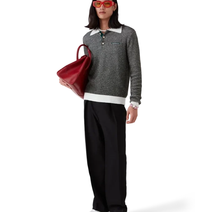 Camisas de manga comprida com riscas Bouclé