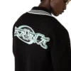 Camisas de manga comprida em croché de algodão bordadas Camisas de manga comprida em croché de algodão bordadas