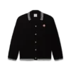 Camisas de manga comprida em croché de algodão bordadas Camisas de manga comprida em croché de algodão bordadas