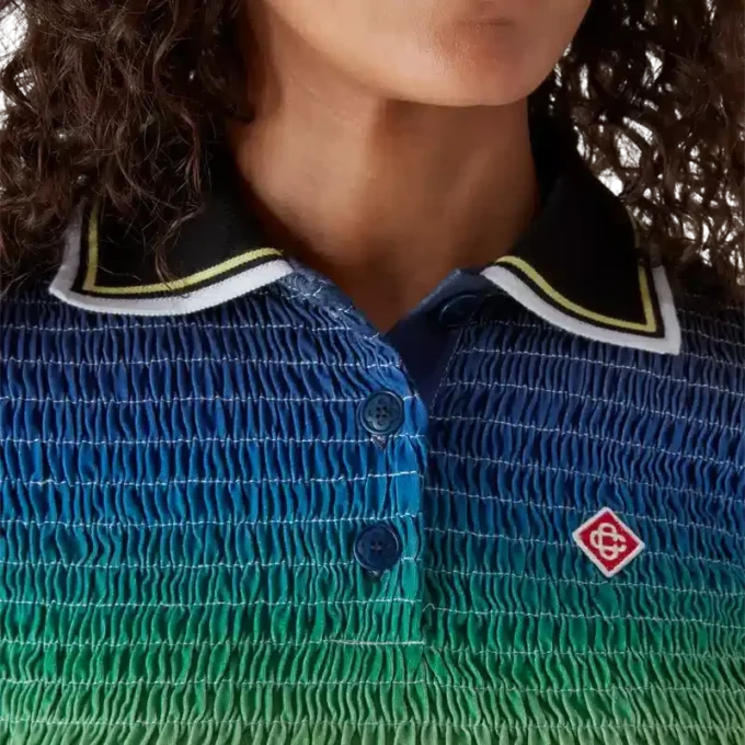 Camisas de manga curta com efeito degradê Camisas de manga curta com efeito degradê