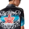 Camisas de manga curta em cetim de seda Blades Camisas de manga curta em cetim de seda Blades