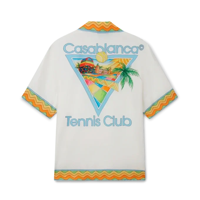 Camisas de seda Afro Cubism Tennis Club Camisas de seda Afro Cubism Tennis Club