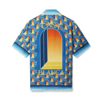 Camisas de seda com gola cubana L’arche De Nuit