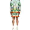 Camisas de seda com gola cubana Palm Springs Tennis Club