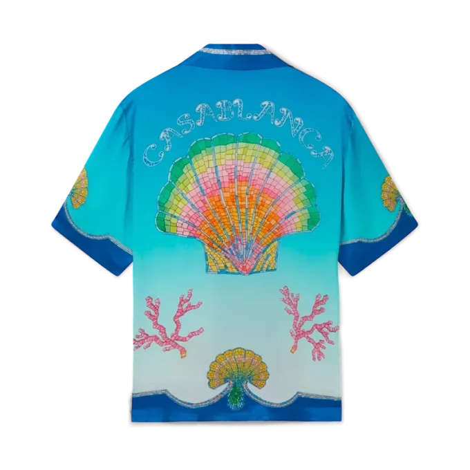 Camisas de seda Coquillage Colora Camisas de seda Coquillage Colora