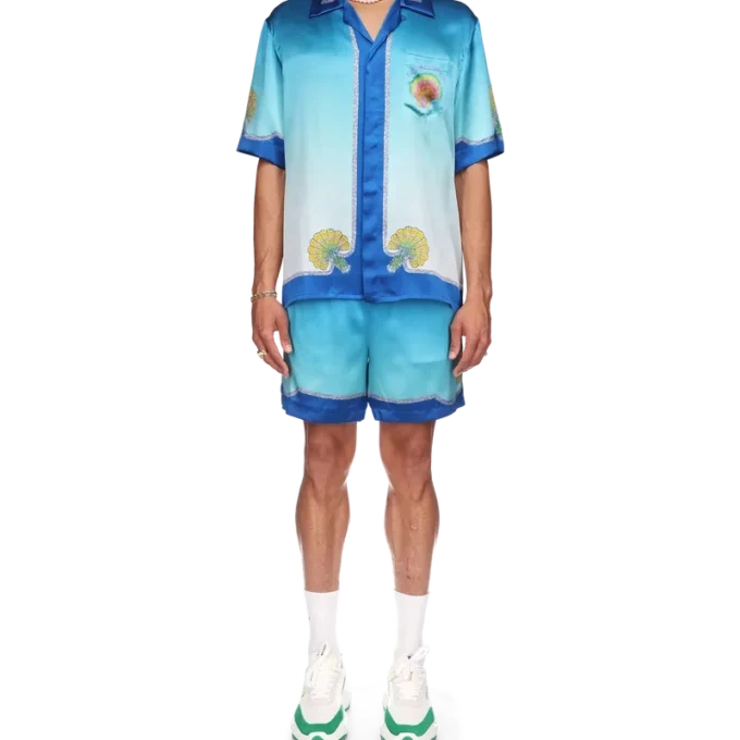 Camisas de seda Coquillage Colora Camisas de seda Coquillage Colora