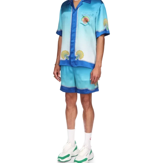 Camisas de seda Coquillage Colora Camisas de seda Coquillage Colora
