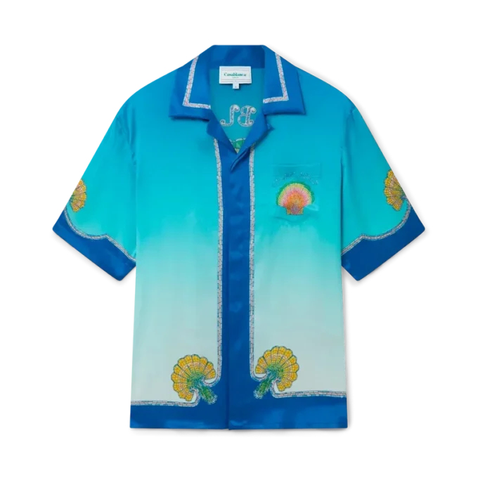 Camisas de seda Coquillage Colora Camisas de seda Coquillage Colora