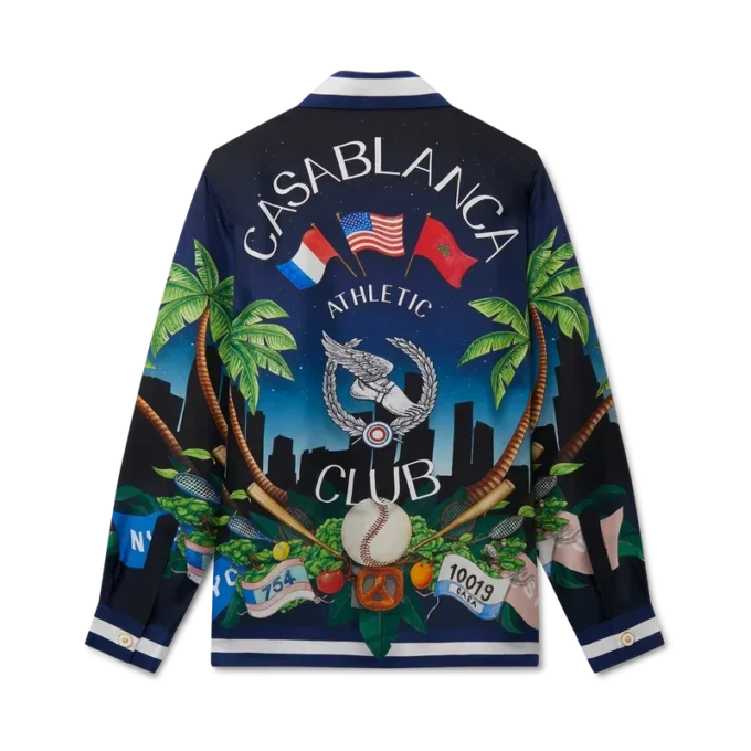 Camisas de seda de Casablanca Athletic Club