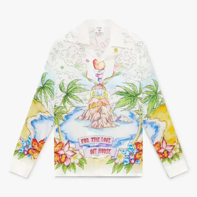 Camisas de seda de manga comprida Better Days