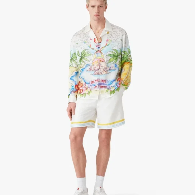 Camisas de seda de manga comprida Better Days