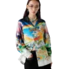 Camisas de seda de manga comprida La Musique Camisas de seda de manga comprida La Musique