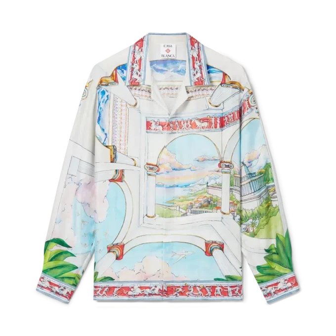 Camisas de seda de manga comprida Le Passage