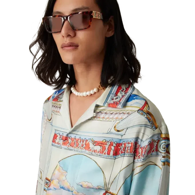 Camisas de seda de manga comprida Le Passage