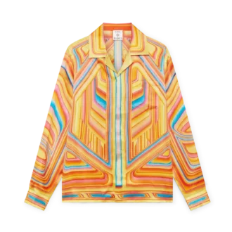 Camisas de seda de manga comprida Low Rider