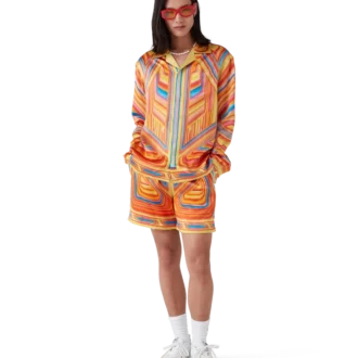 Camisas de seda de manga comprida Low Rider