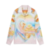 Camisas de seda de manga comprida Psychedelic Nirvana Camisas de seda de manga comprida Psychedelic Nirvana