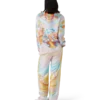 Camisas de seda de manga comprida Psychedelic Nirvana Camisas de seda de manga comprida Psychedelic Nirvana