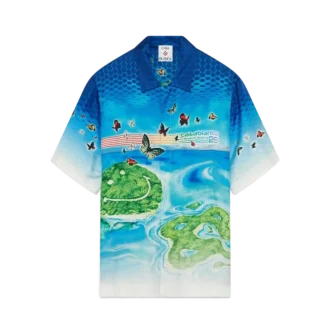 Camisas de seda de manga curta Beyond Destiny