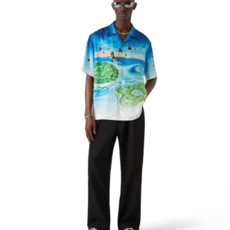Camisas de seda de manga curta Beyond Destiny
