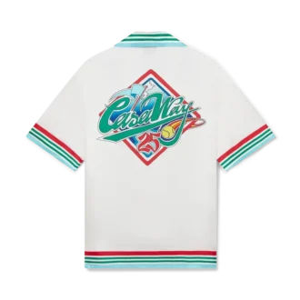 Camisas de seda de manga curta Casa Way World Series