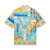 Camisas de seda de manga curta Surreal Pool Camisas de seda de manga curta Surreal Pool