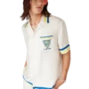 Camisas de seda de manga curta Tennis Club Camisas de seda de manga curta Tennis Club