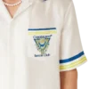 Camisas de seda de manga curta Tennis Club Camisas de seda de manga curta Tennis Club