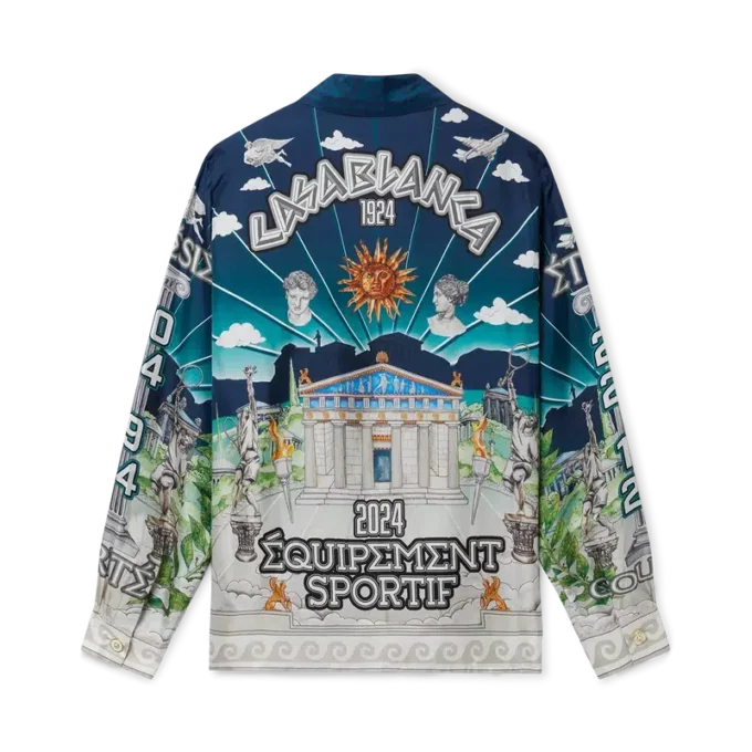 Camisas de seda Le Temple Du Sport Camisas de seda Le Temple Du Sport
