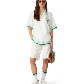 Camisas de seda Metaphysical Tennis Icon