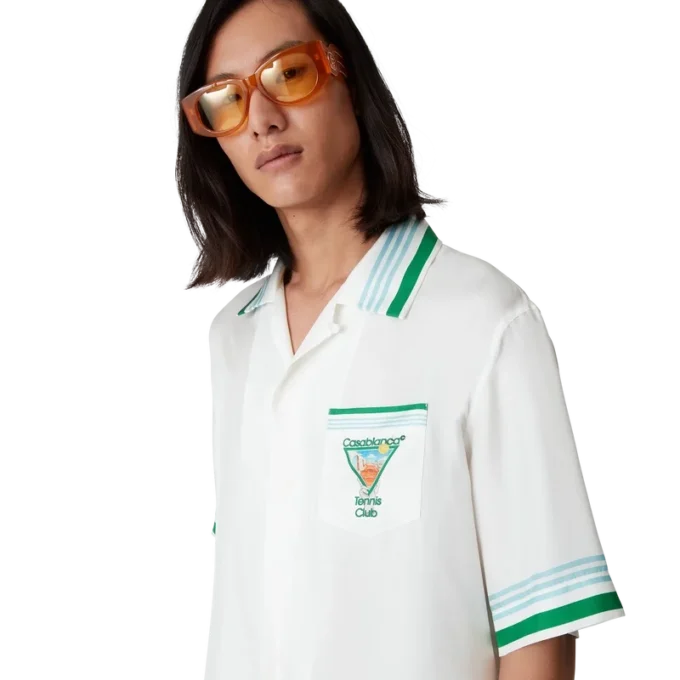 Camisas de seda Metaphysical Tennis Icon