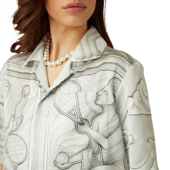 Camisas de seda Sacred Stone