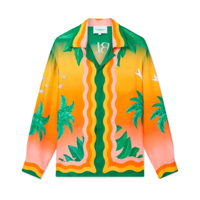 Camisas de seda Tennis Club En Fleur Camisas de seda Tennis Club En Fleur