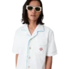 Camisas de Tecido de Toalha com Risca de Ténis Camisas de Tecido de Toalha com Risca de Ténis
